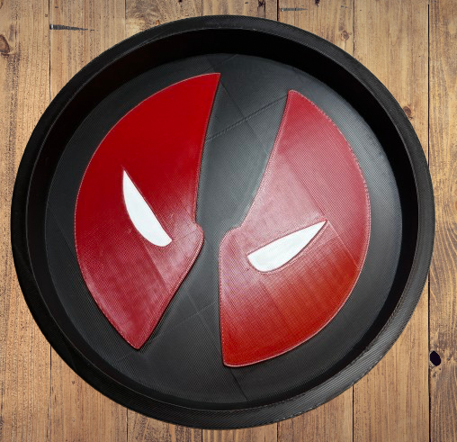 Red Face Trinket Tray